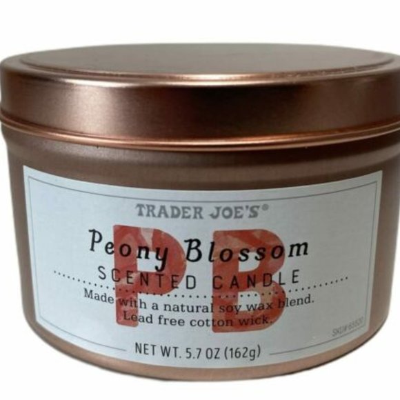 Trader Joe's Peony Blossom Candle - Picture 1 of 2
